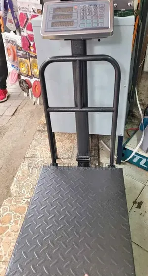 Big Base Weighing Machine /Rechageable 300kg Platform Scale