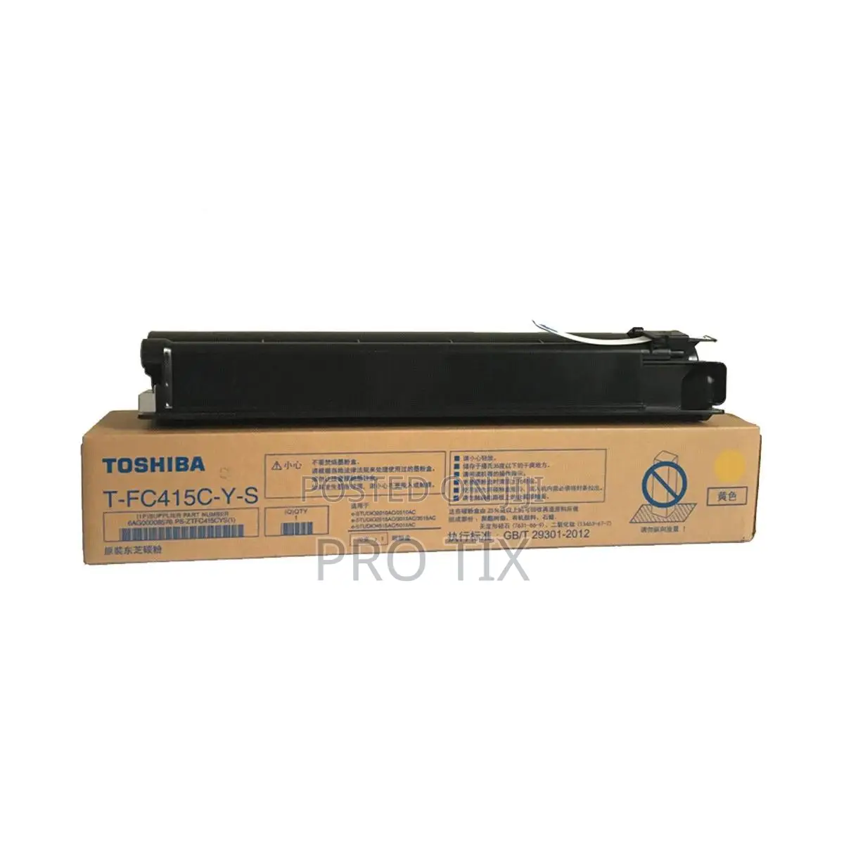Toshiba T-Fc415p-Y Yellow Toner for Estudio Fc2010 Fc415p 6ag