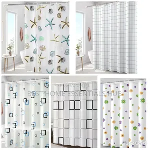 *Pvc Shower Curtain - 180x200cm
