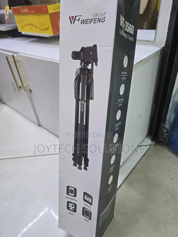Weifeng 3560 Tripod – Strong, Tall 1.6m + Phone Holder | Offer Today - thumbnail 2