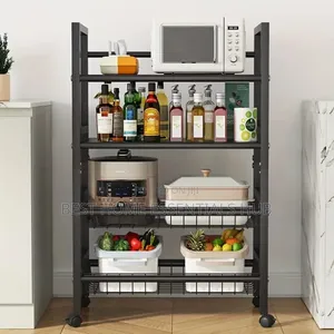 *Multi-Layer Metallic Kitchen Storage Rack