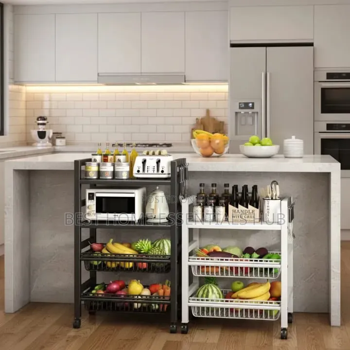 *Multi-Layer Metallic Kitchen Storage Rack