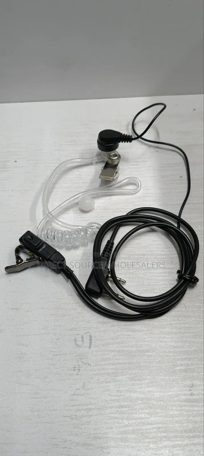 Walkie Talkie Earpiece Headset – 2 Way Radio Earphones Mic