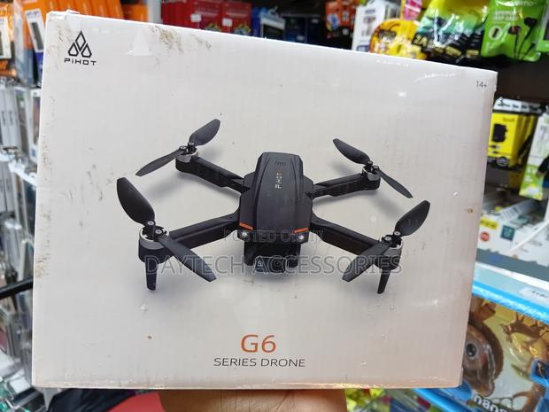 This Is a Pihot G6 Series Foldable Beginner Drone With a Camera. - main view