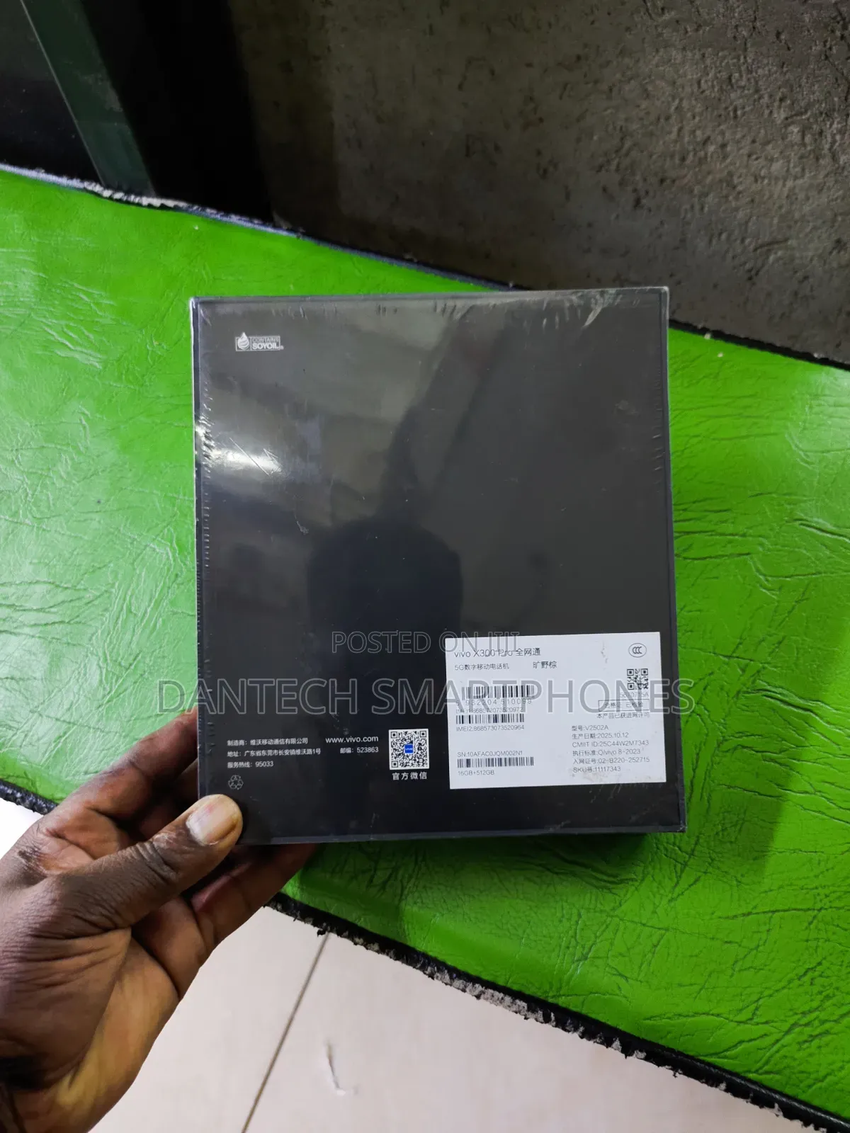 New Vivo X300 Pro 512 GB Black