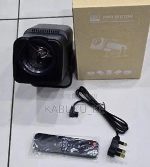 Hy320 Portable Mini Projector With Wifi and Bluetooth Support 