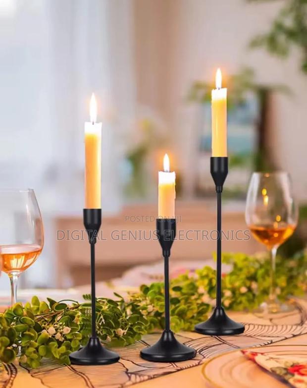 *Classic 3 in 1 Metallic Candle Holder - main view