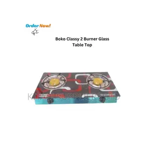 Boko Classy 2 Burner Glass Table Top