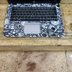 Black and White Doodle Art Vinyl Laptop Skin