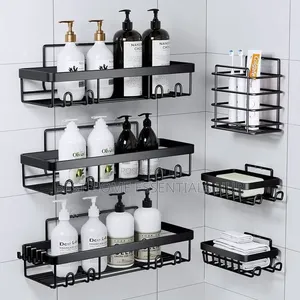 *6pcs Set Shower Caddy Shelf/Bathroom Organizer