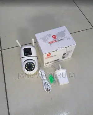 Wifi Security Camera 2 Lens - Human Tracking, Night Vision