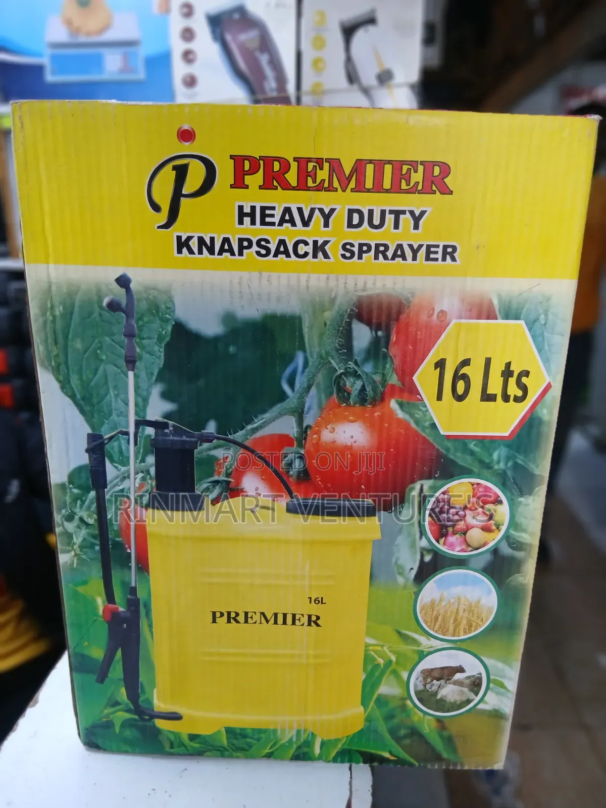 16-Liter Heavy-Duty Knapsack Sprayer.