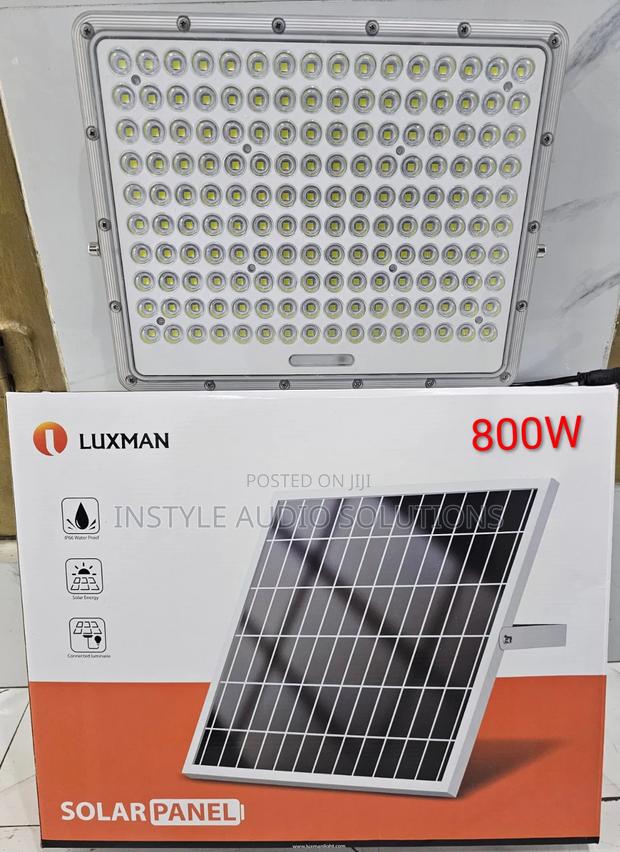 800w Powerful Solar Floodlight With Automatic Sensor 12 Hours
