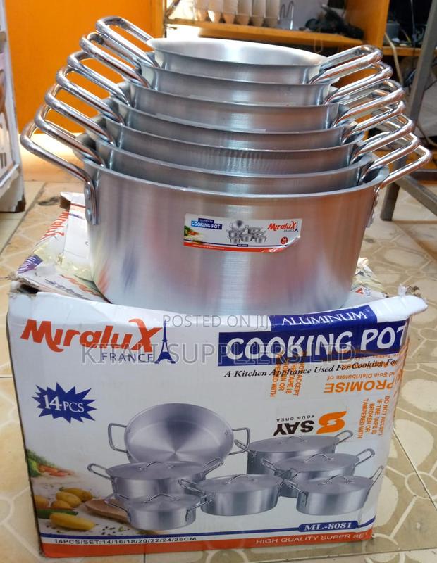 Miralux Cookware 14pcs