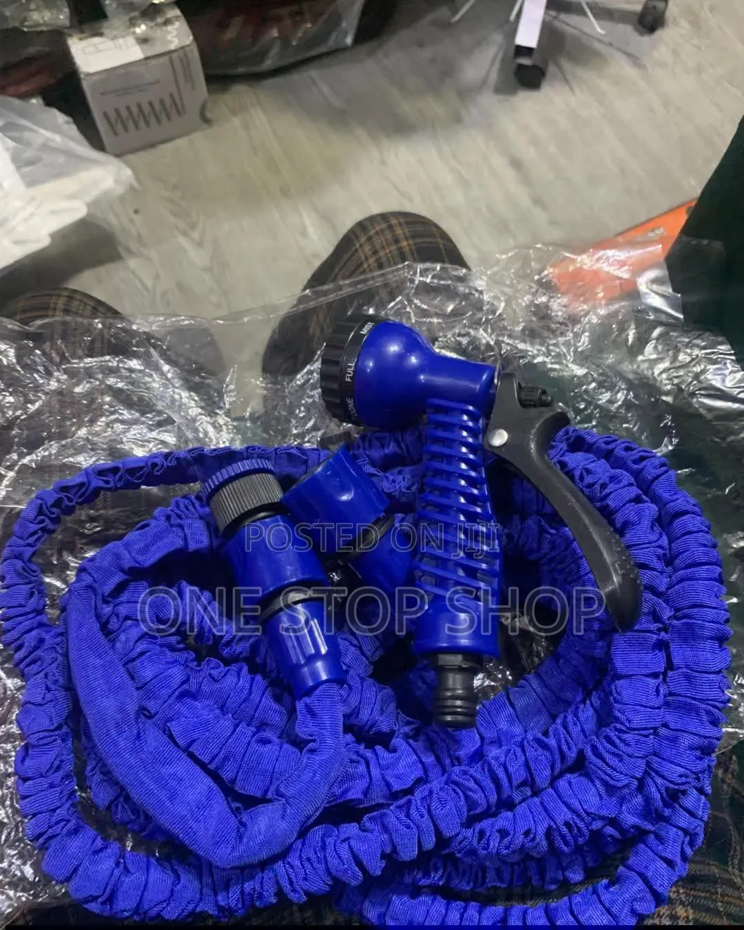 45m Blue Magic Garden Water Hose Expand With Water Pressure
