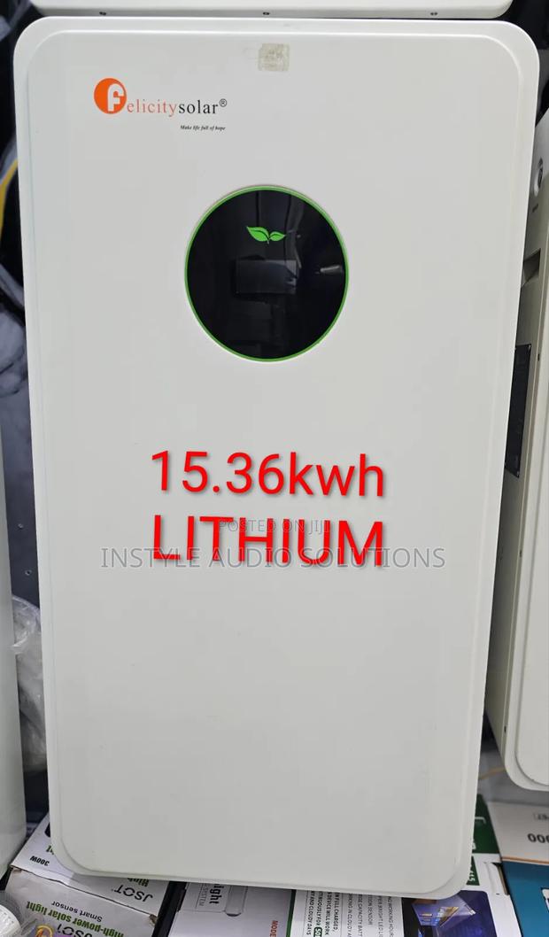 Felicity 15.36kwh - 51.2v Lithium Solar Battery 10 Years Warranty