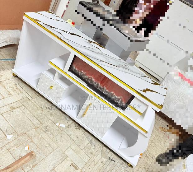 Tv Stand With Fireplace - main view