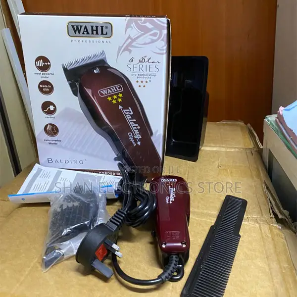 Corded Balding Clipper – Heavy Duty Hair Shaver for Skin Close Cuts