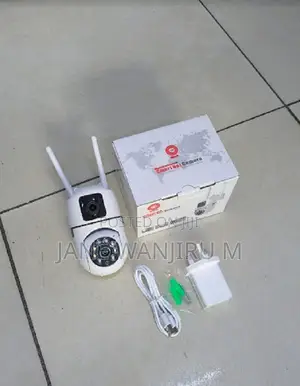 Dual Lens Ip Camera - Color Night Vision