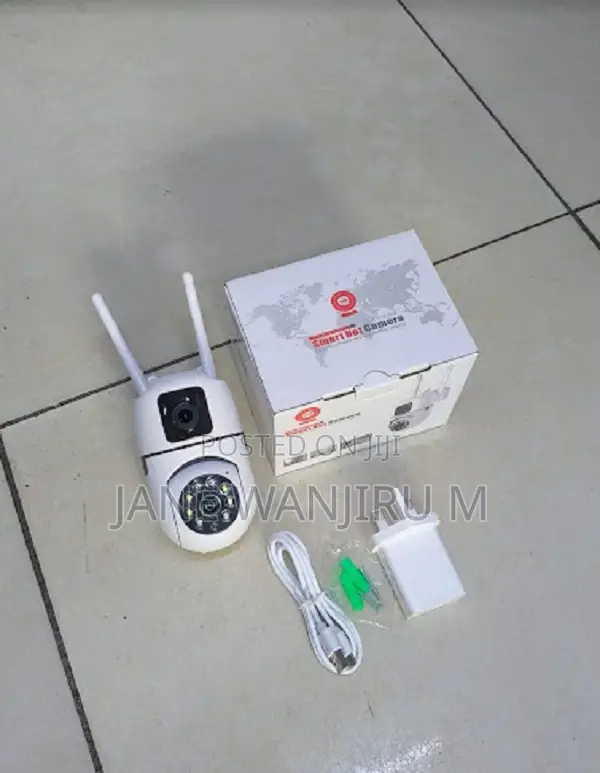 Dual Lens Ip Camera - Color Night Vision