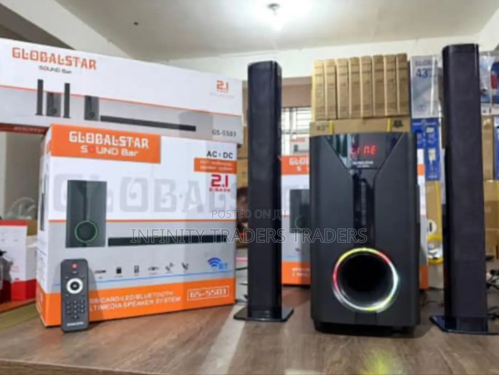 2.1ch Globalstar Sub Woofer System Bt/Usb/