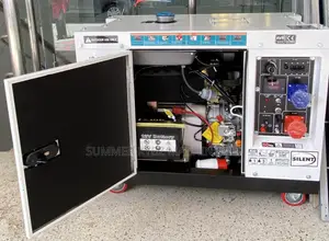 15kva Pulsar Dual Phase Silent Diesel Generator With Ats