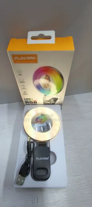 U20 Pro Rechargeable Selfie Light RGB – Video Streaming Light