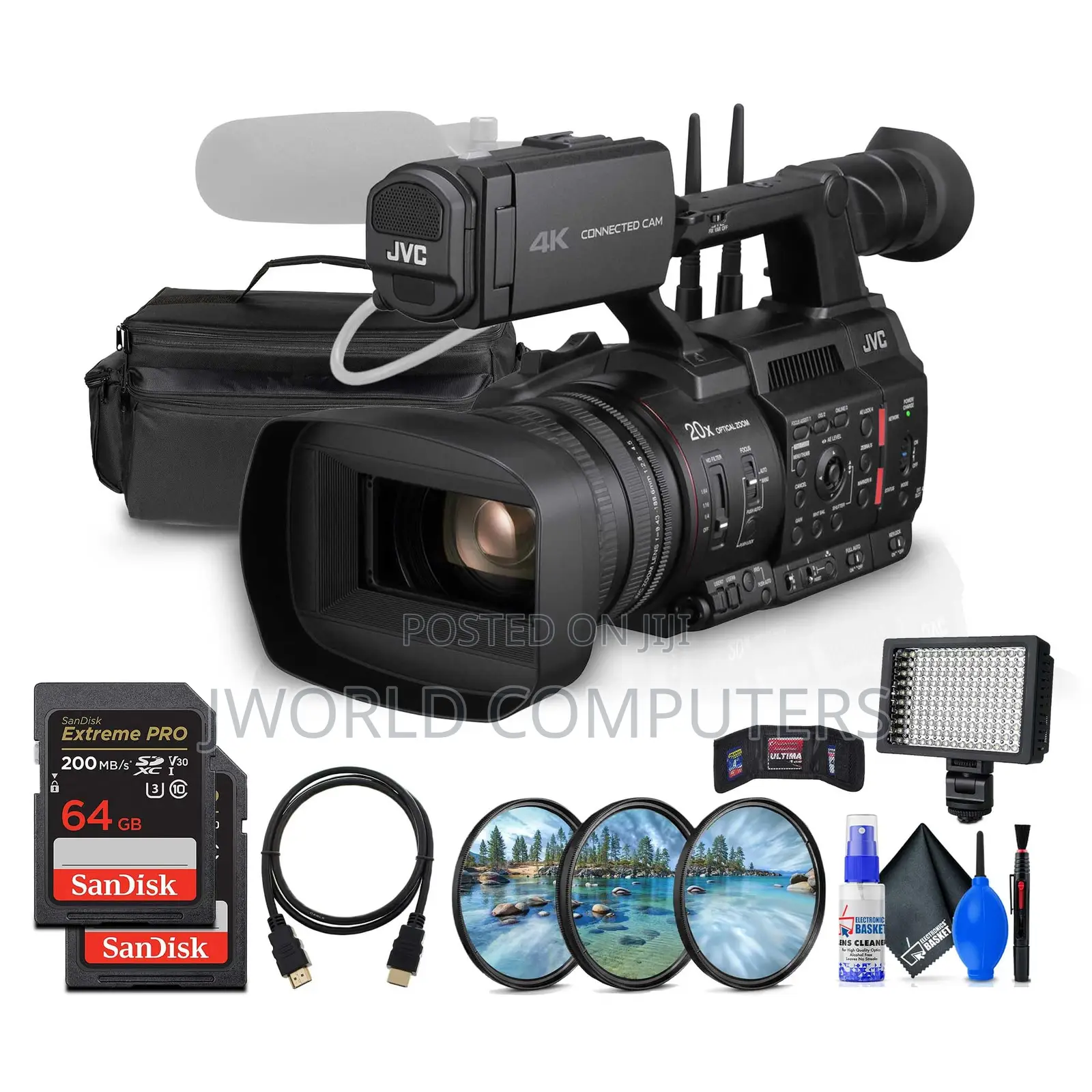 JVC Gy-Hc 500e Camcorder