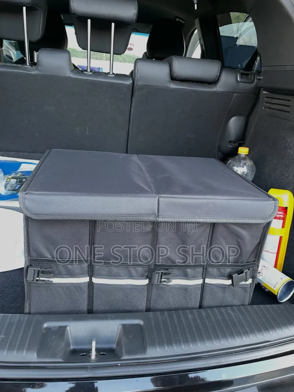 Foldable Premium Car Trunk Boot Organizer With Lid and Partitions