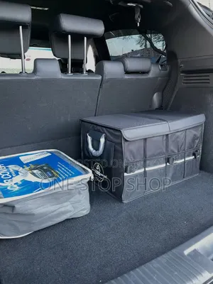 Foldable Premium Car Trunk Boot Organizer With Lid and Partitions