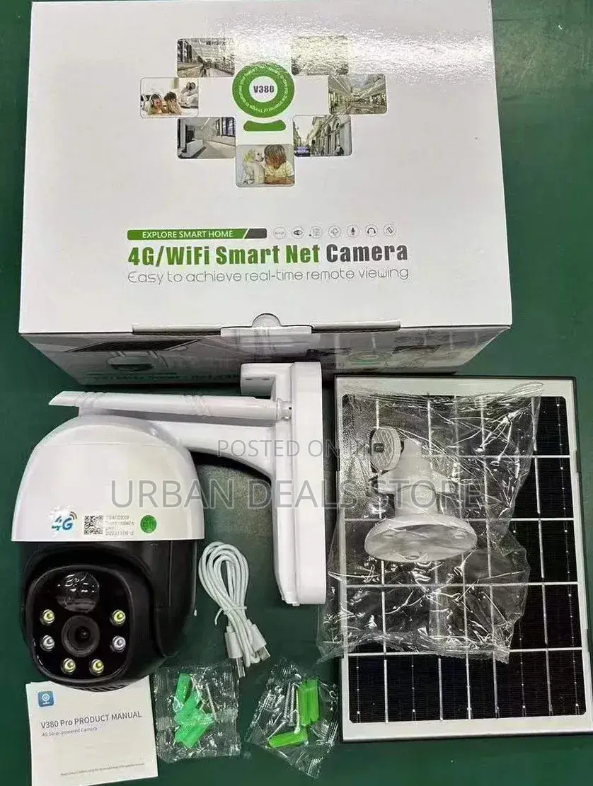 V380 4g Solar Powered PTZ Camera