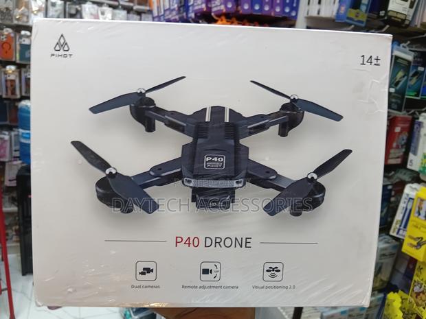Pihot P40 2. Dual Hd Camera Drone - 2 Batteries