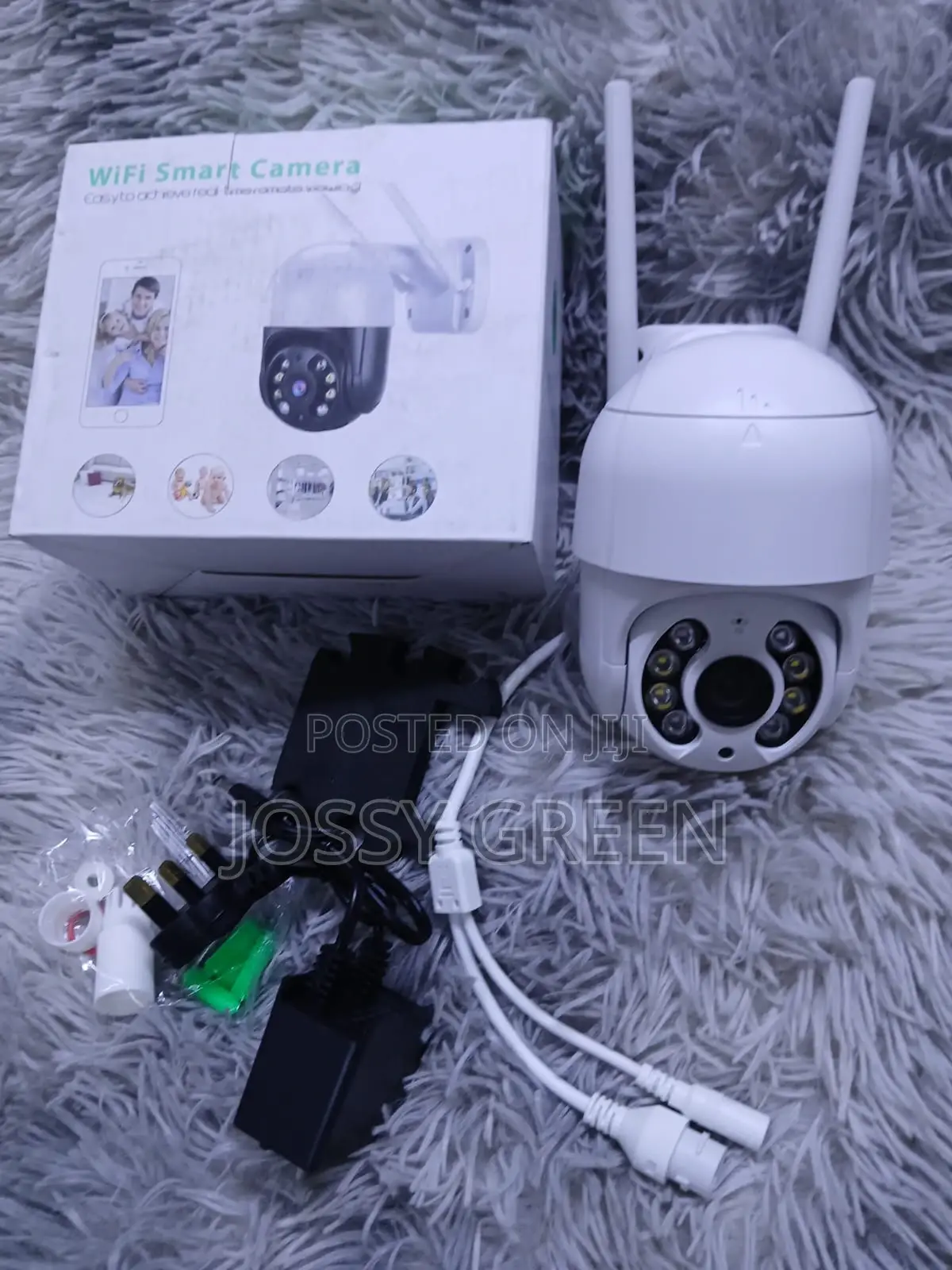 Icsee Single Lens 4mp Indoor Outdoor Wifi Camera