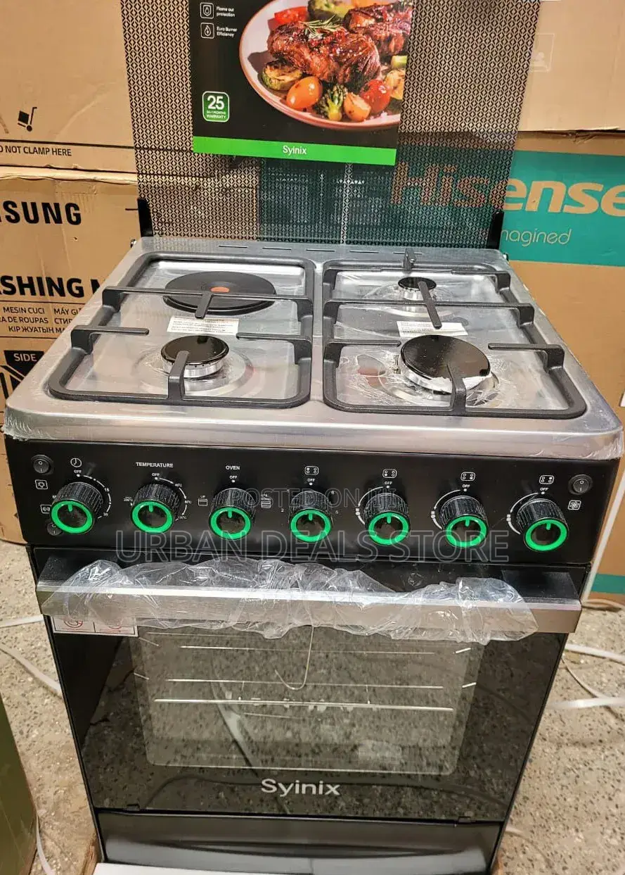 Syinix 60x60 3+1 Standing Cooker