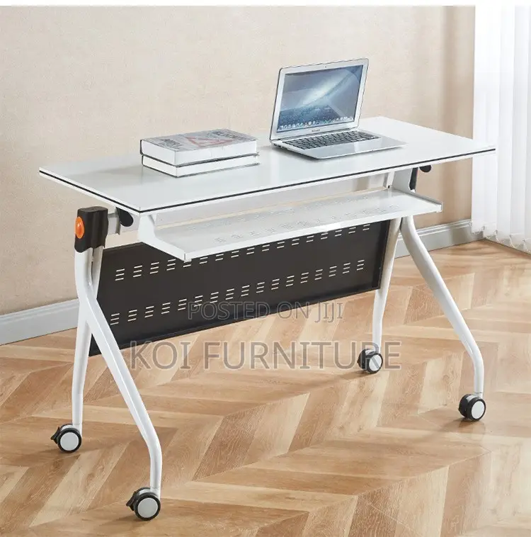Office Desk; 1.2m Foldable Kois Envision 72w Folding Training Table