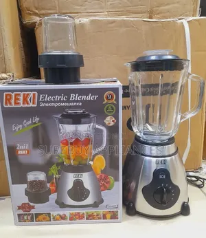 Reki Multifunction 2-in-1 Blender Glass Jar With Grinder