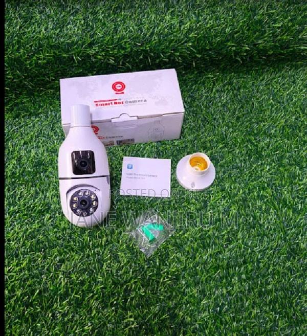 Easy Install Bulb Camera Dual Lens - main view