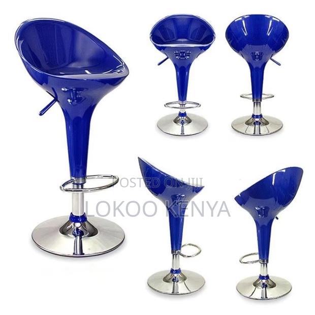 Barstool; Swivel Plastic Adjustable Counterbar Stool - thumbnail 6