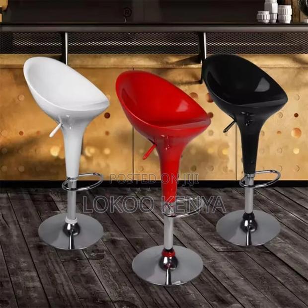 Barstool; Swivel Plastic Adjustable Counterbar Stool - thumbnail 8
