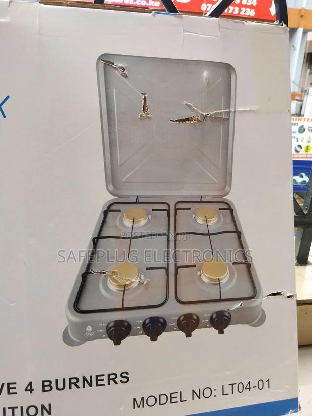Nunix Full Gas 4 Burner Table Top Cooker