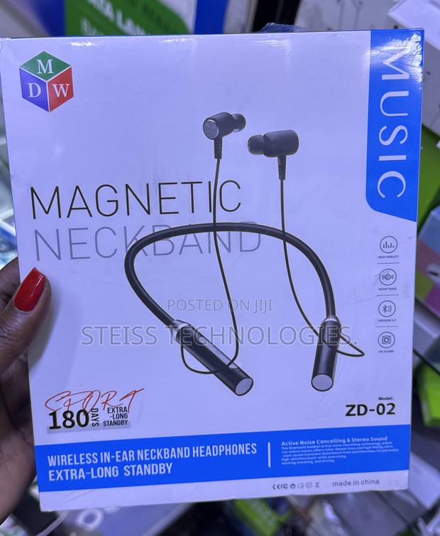 MDW Wireless Magnetic Bluetooth Neckband - thumbnail 3