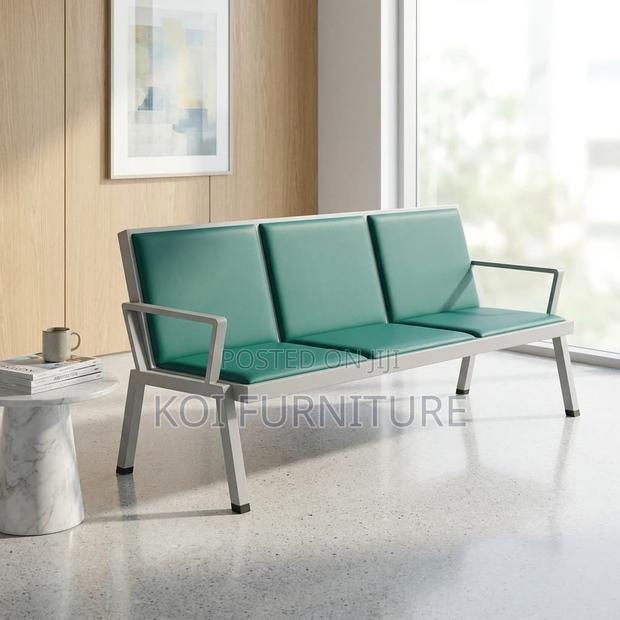 Office Benches; Three Seaters Amherst Steel Indeal Bench