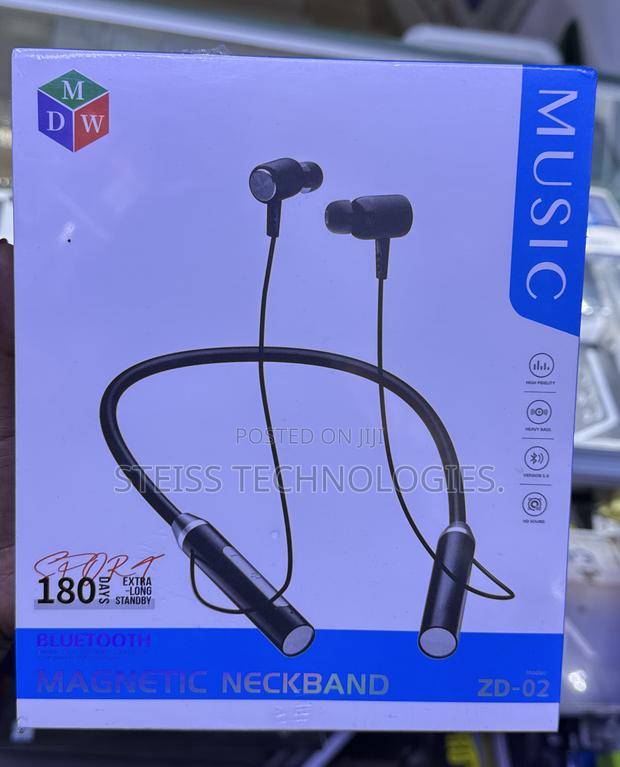 MDW Wireless Magnetic Bluetooth Neckband - thumbnail 2