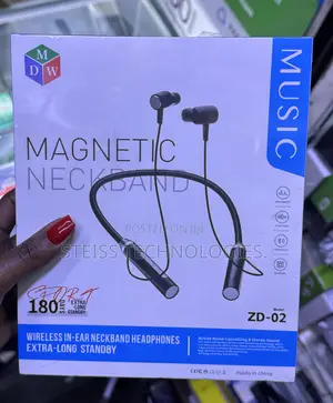 MDW Wireless Magnetic Bluetooth Neckband