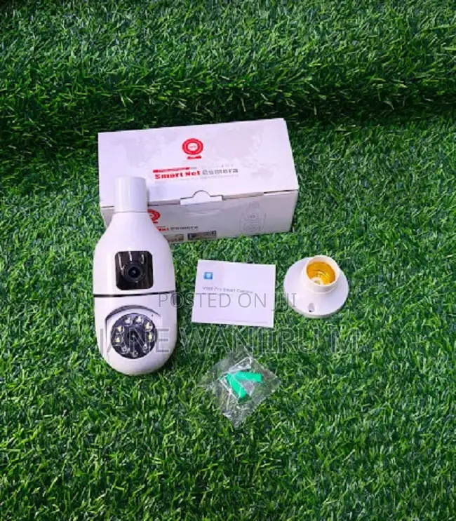 V380 Pro E27 Camera - Two-Way Audio, Sd Card