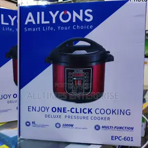 Ailyons Electric Pressure Cooker 6l