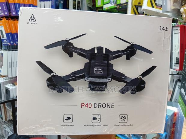 Pihot P40 Pro Drone 1080p - Black - thumbnail 2
