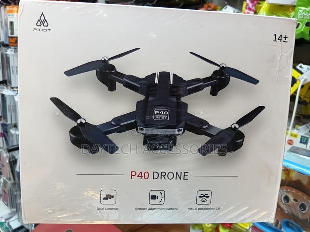 Pihot P40 Pro Drone 1080p - Black - thumbnail 3