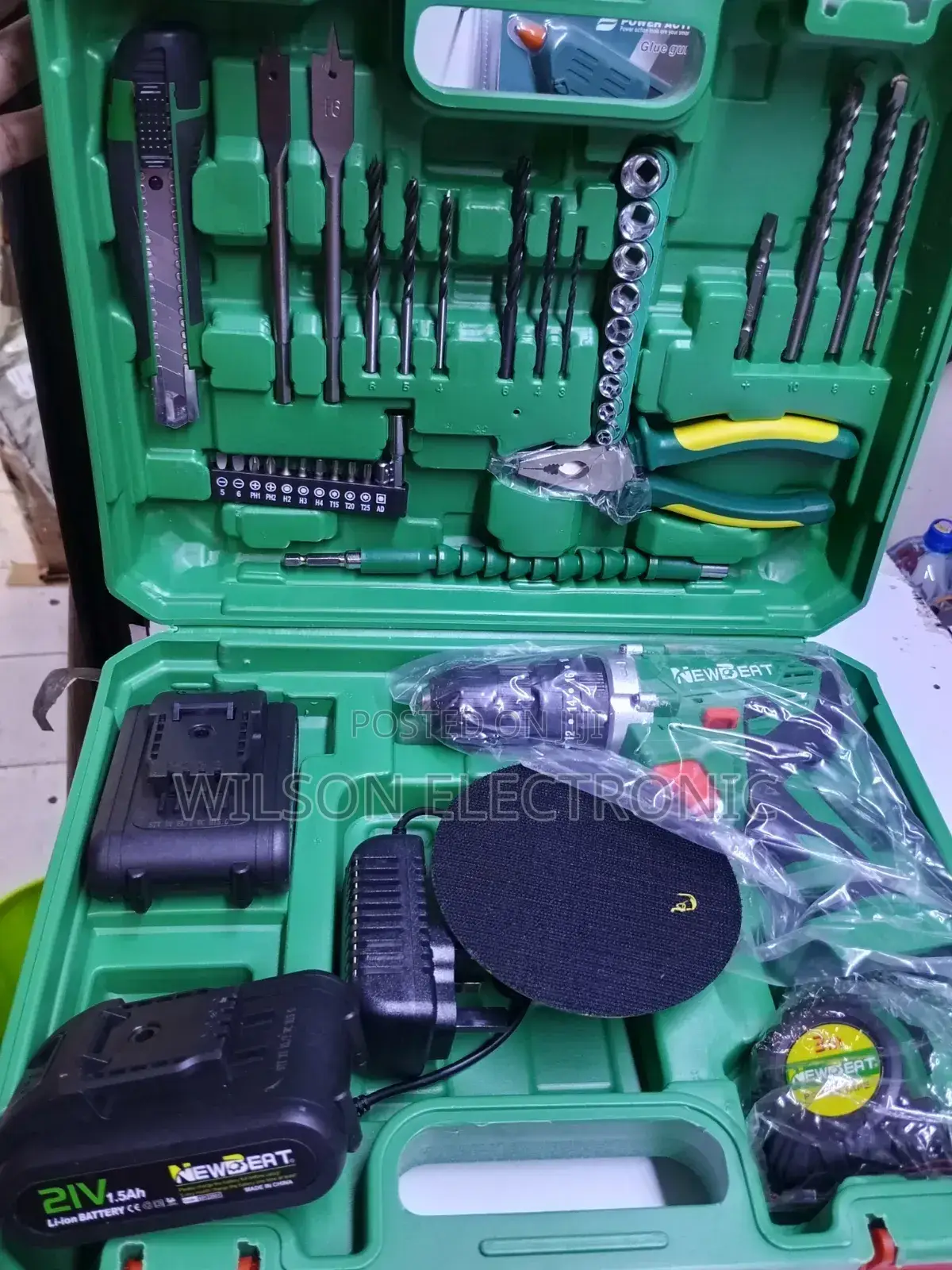 New Beat Cordless Brushless Drill. 21v