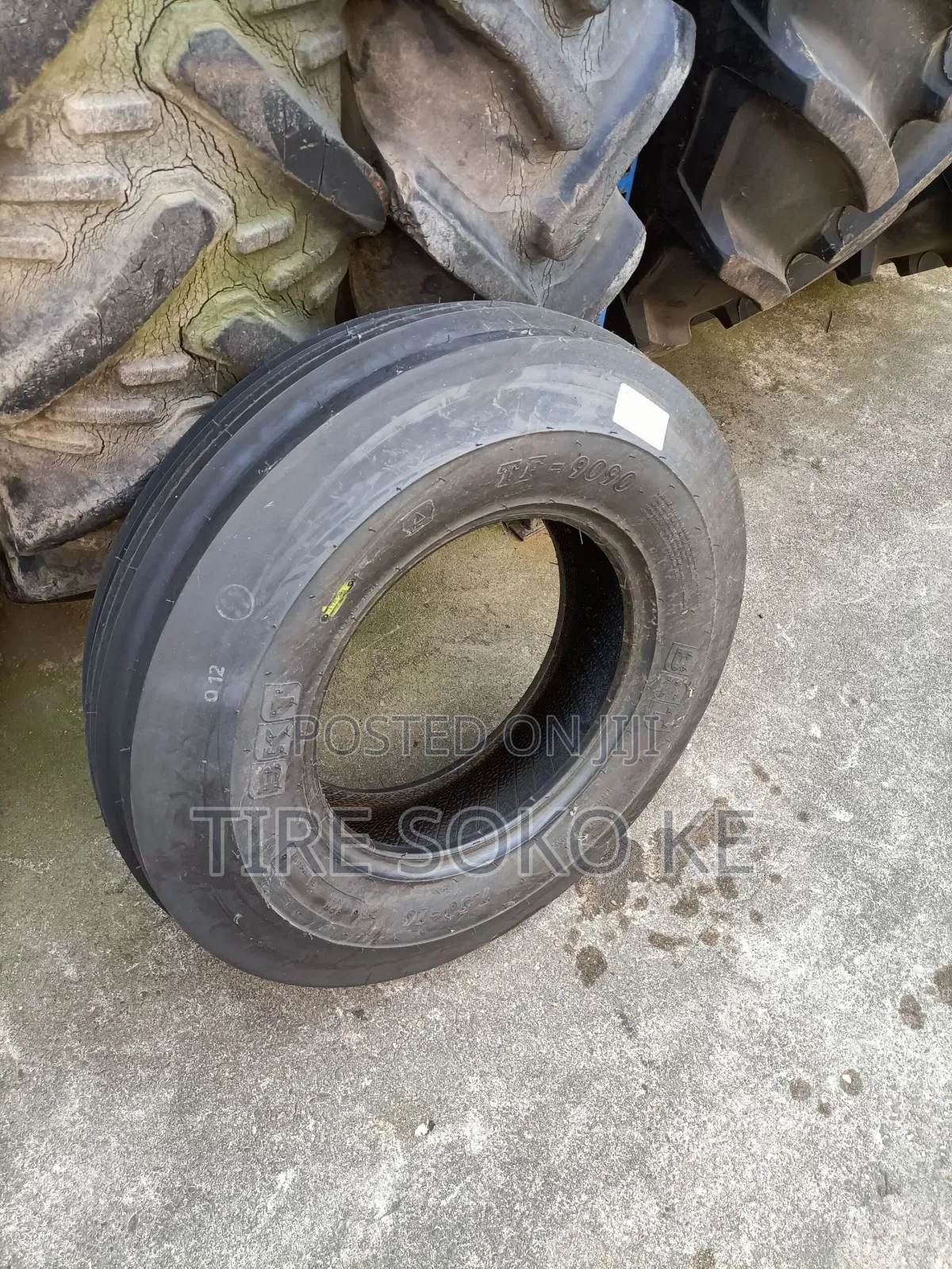 7.50-16 B.K.T T.F9090 Ribbed Tractor Front Tyre